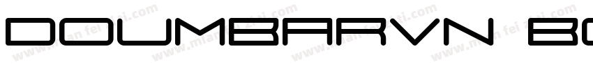DoumbarVN Bold字体转换